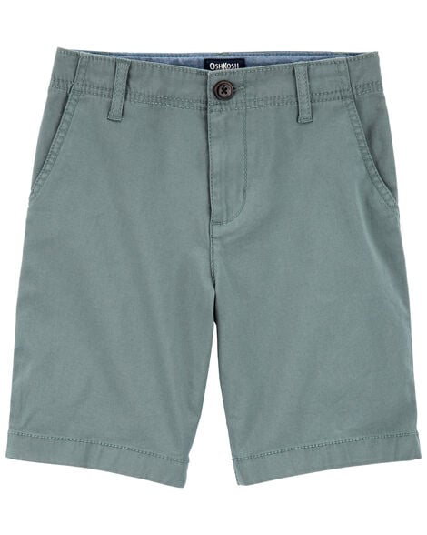 Product image 1 of Kid Stretch Chino Shorts - Green