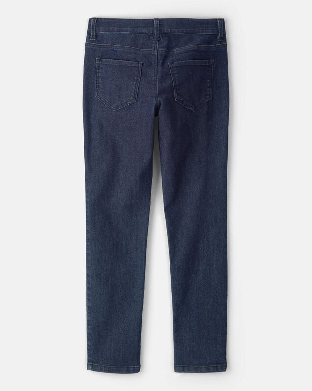 Product image 2 of Kid Dark Blue Wash Skinny-Leg Jeans