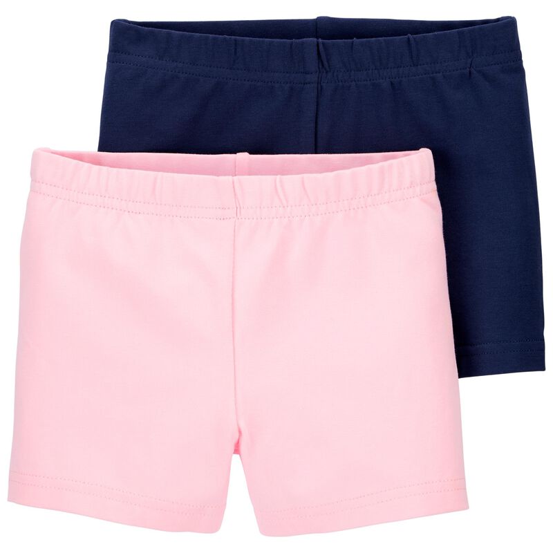 Navy/Pink 2Pack Tumbling Shorts