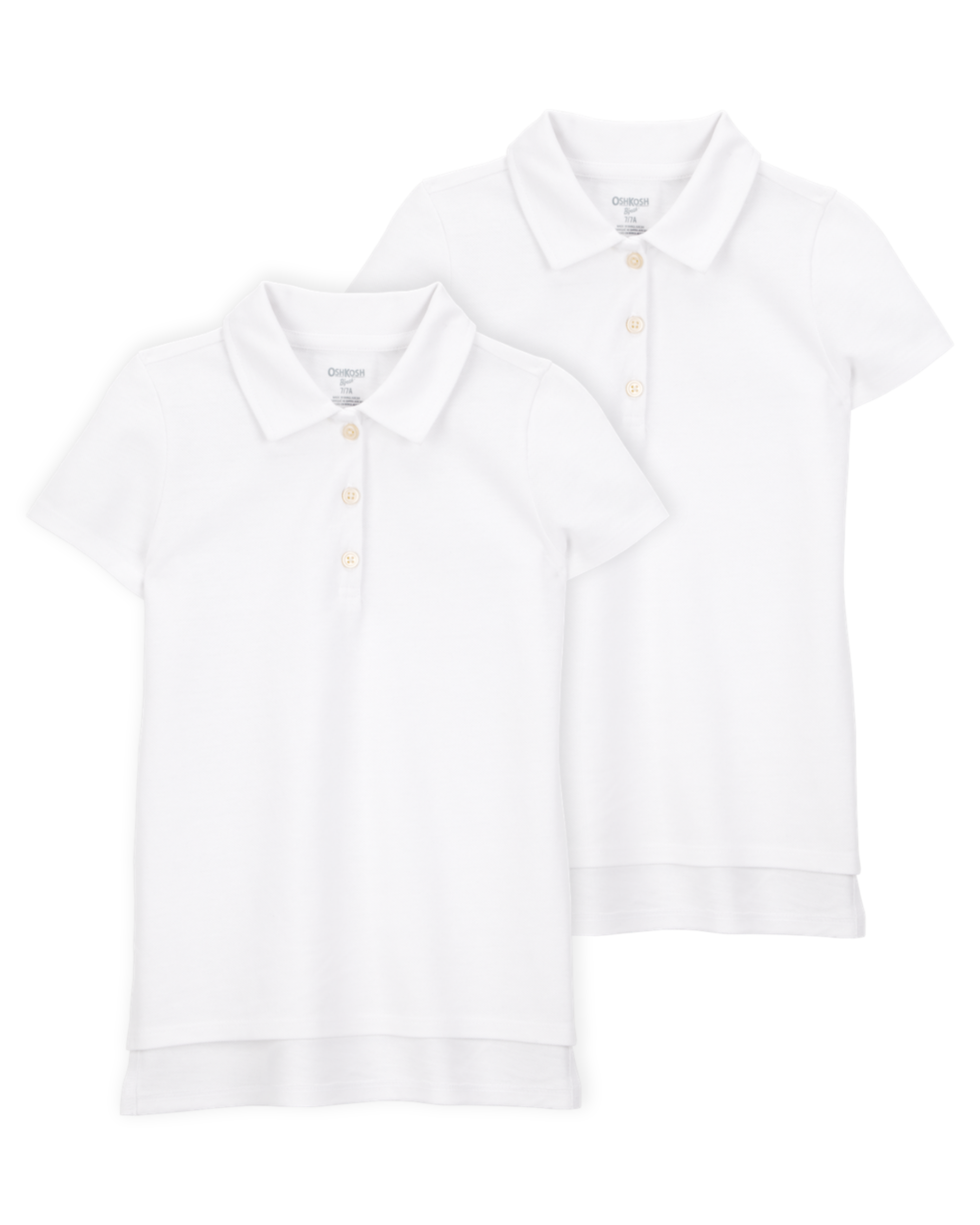 Kid -Pack Pique Uniform Polo Shirts