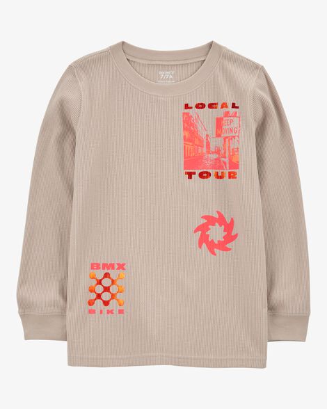  Product image 1 of Kid BMX Bike Foil Thermal Graphic Tee