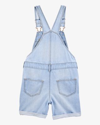 Product image 2 of Kid Iconic Denim Shortalls - Blue