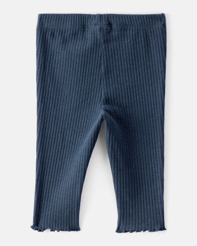 Product image 2 of Baby Girl Cotton Pull-On Pants - Navy Blue
