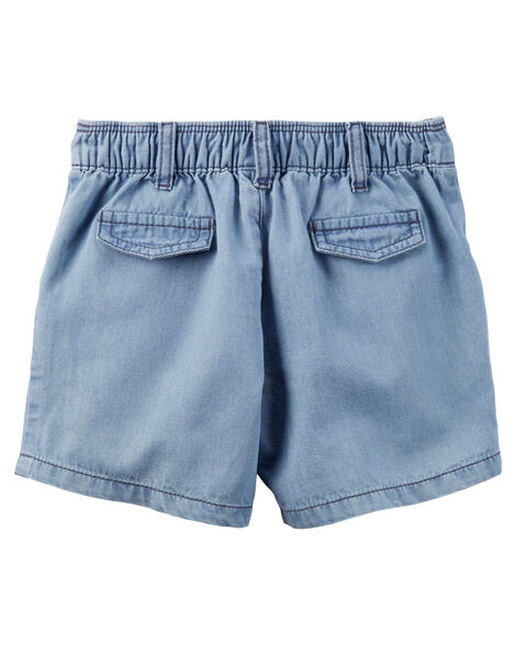 Denim Roll-Cuff Shorts | Carters.com
