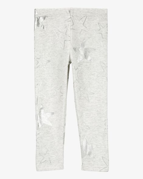 Product image 2 of Baby Sparkly Star Cozy Fleece Leggings