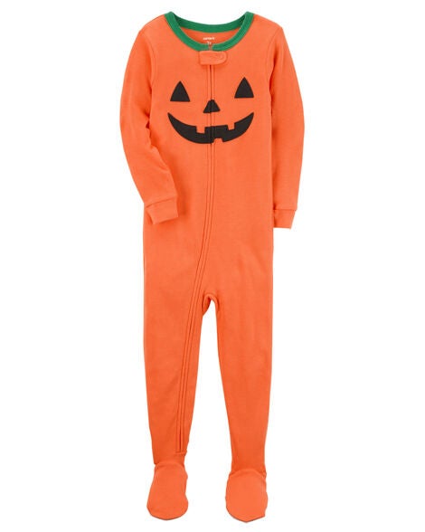 1-Piece Snug Fit Cotton Halloween PJs