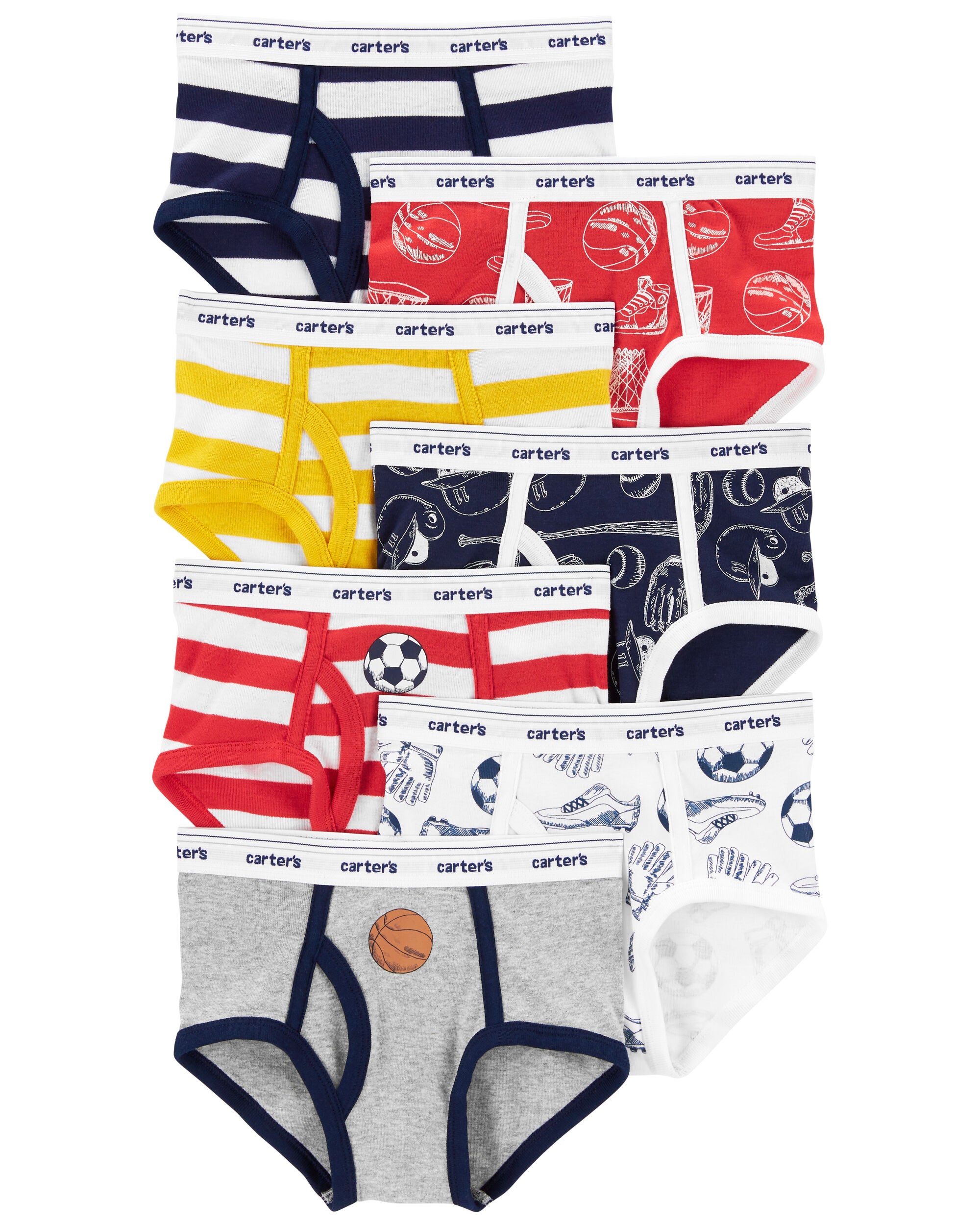5 Pack Boxer Briefs Underwear Carter s Carter s