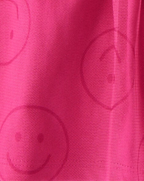 Product image 5 of Toddler Girl Smile Long-Sleeve Top & Tulle Skirt Set - Grey/Pink