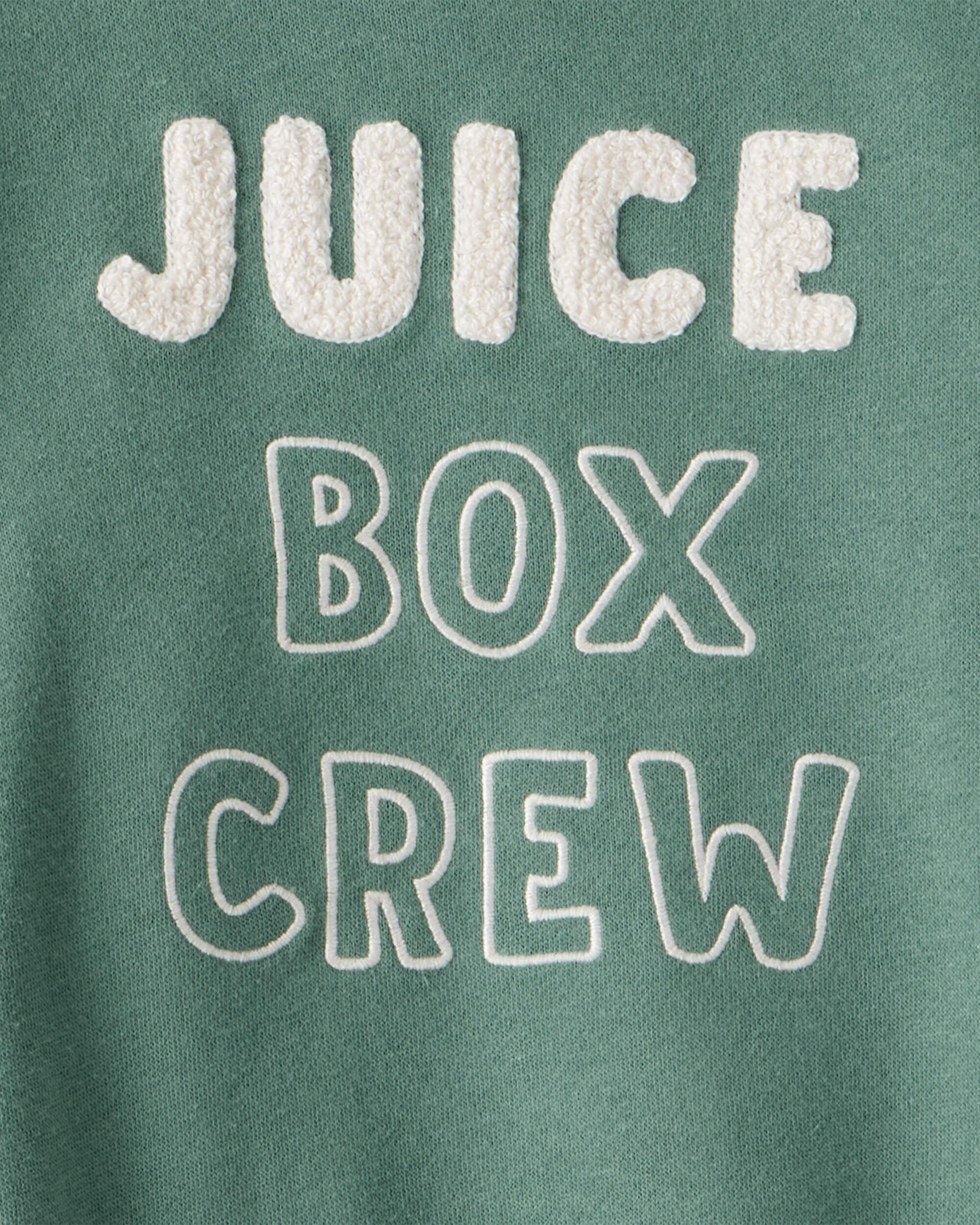 Toddler Boy Juice Box Crew Long-Sleeve Tee & Pant Set - Green