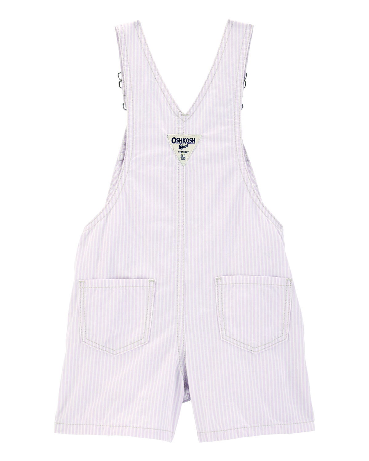 Toddler Floral Striped Shortalls - Purple - OshKosh | Carter's