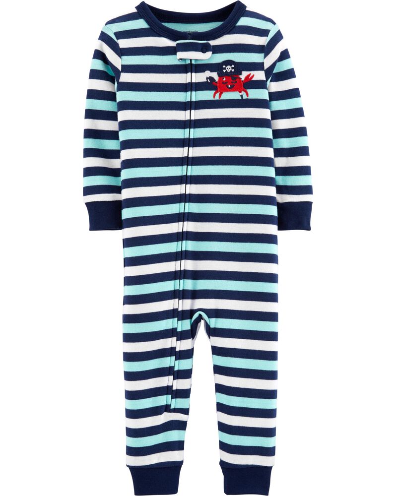 1 Piece Crab Snug Fit Cotton Footless Pjs Carters Com