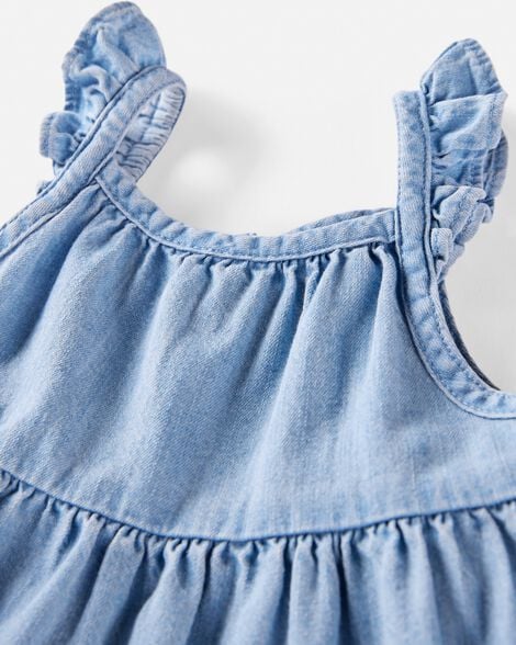 Product image 4 of Baby Organic Cotton Chambray Dress