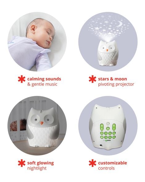 Product image 3 of Baby Moonlight & Melodies Nightlight Sound Machine Owl