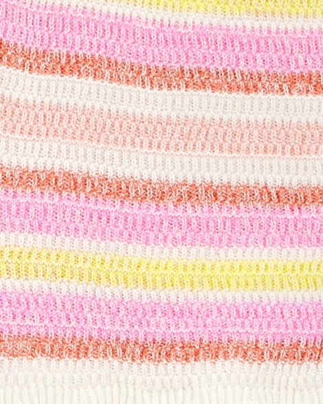  Product image 4 of Kid Striped Crotchet Knit Shorts
