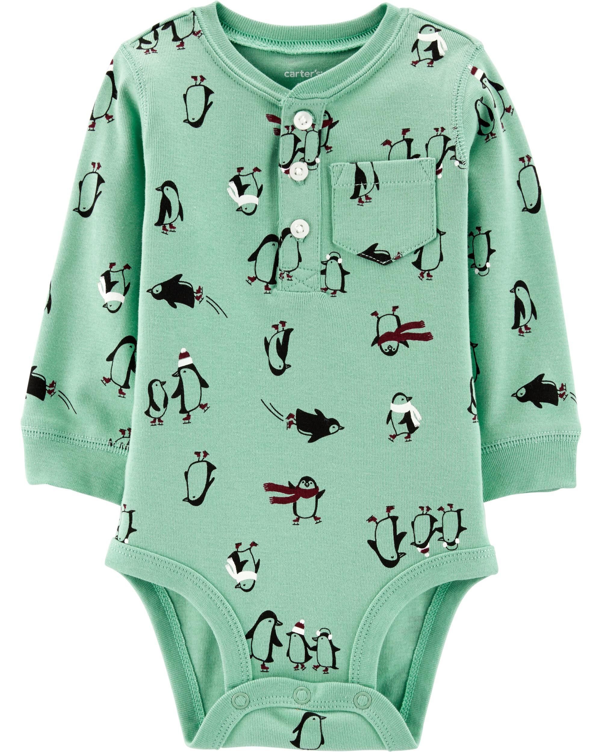 penguin baby clothes