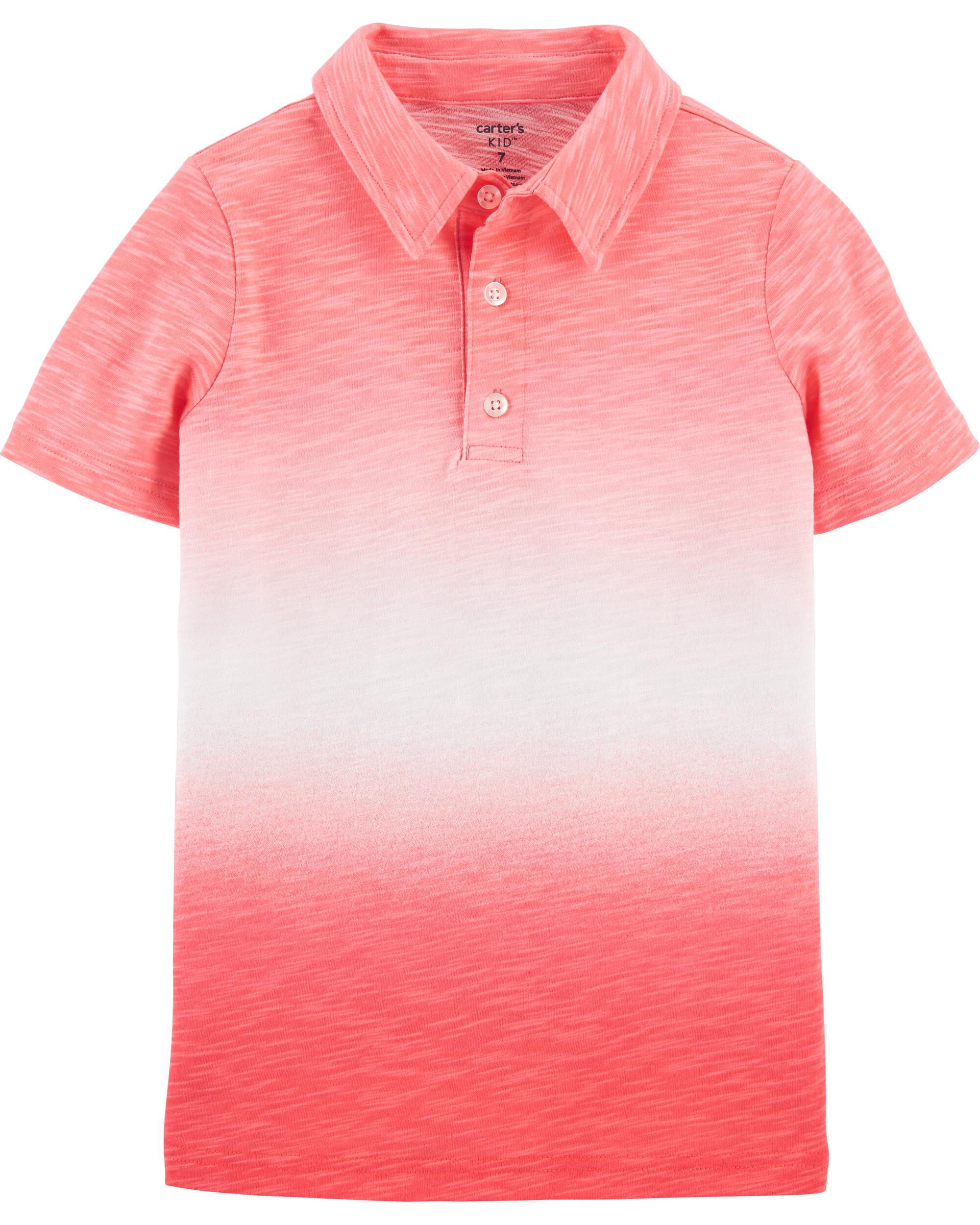 *CLEARANCE* Gradient Slub Jersey Polo