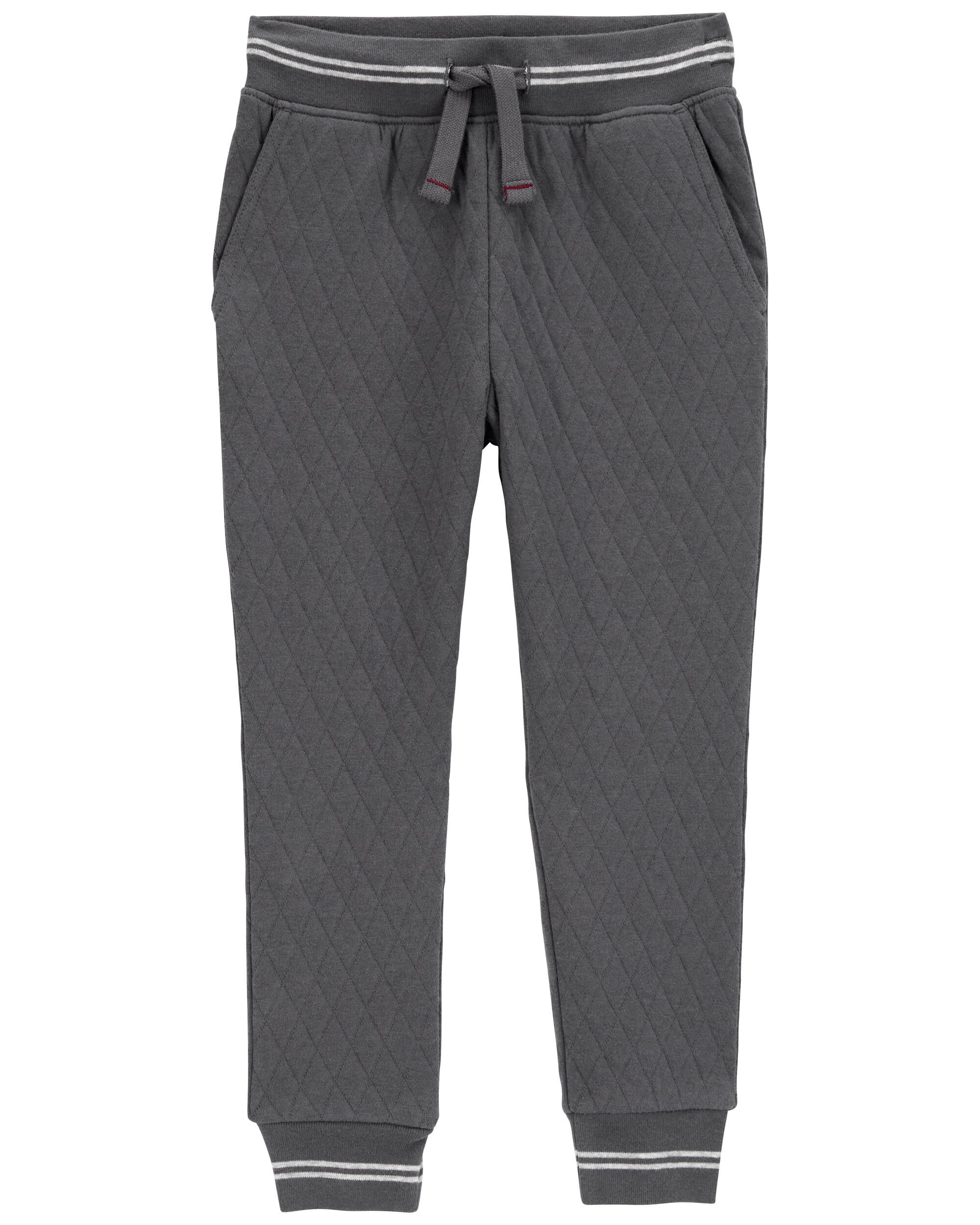 Toddler Solid Cotton Blend Pants - Gray - OshKosh | Carter's