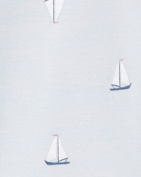  Product image 3 of Baby 1-Piece Sailboat PurelySoft Footie Pajamas