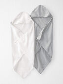 Neutral - Baby 2-Pack Organic Cotton Towels, Selected