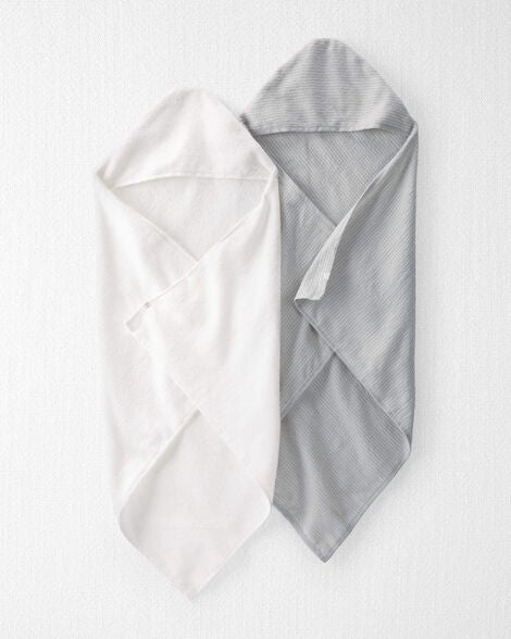  Product image 1 of Baby 2-Pack Organic Cotton Towels