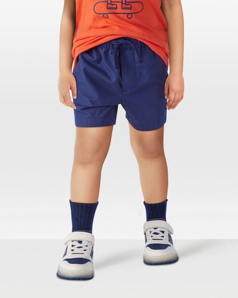 Toddler Pull-On Poplin Shorts