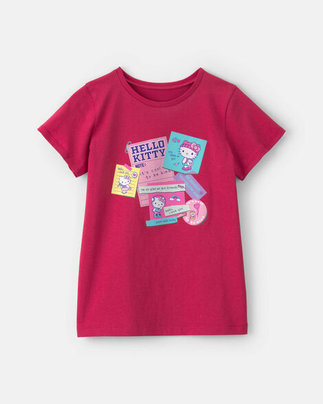 girls hello kitty® graphic tee - red