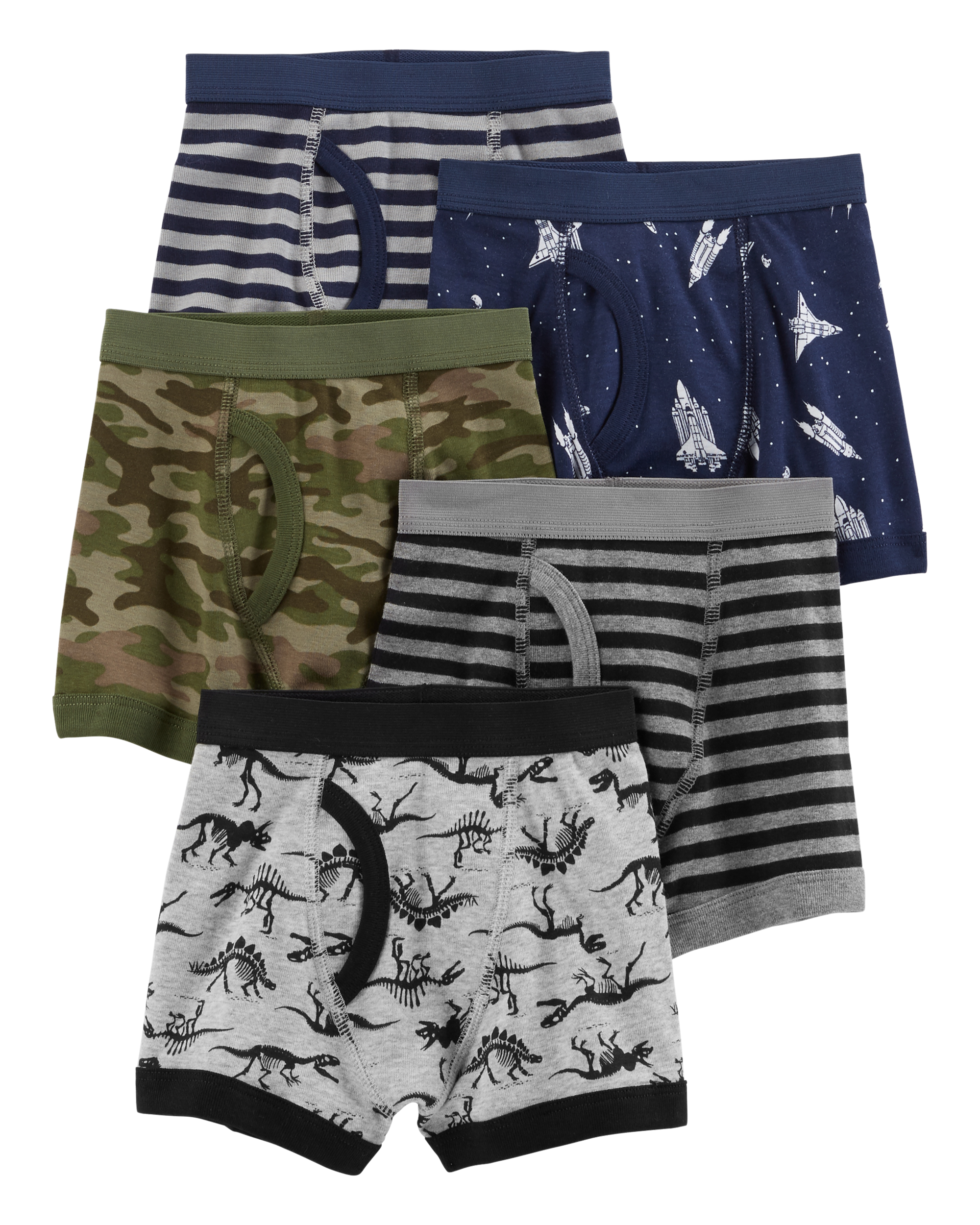 Pack Cotton Boxer Briefs Underwear