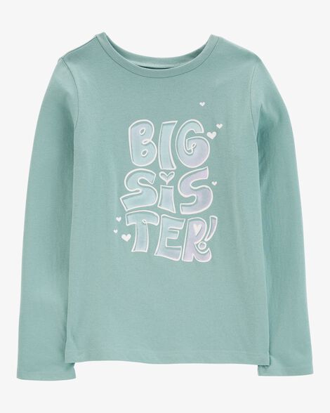 Product image 1 of Kid Big Sister Long-Sleeve Graphic Tee