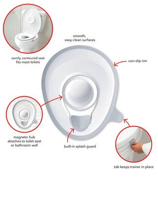 Product image 2 of Easy-Store Toilet Trainer - White
