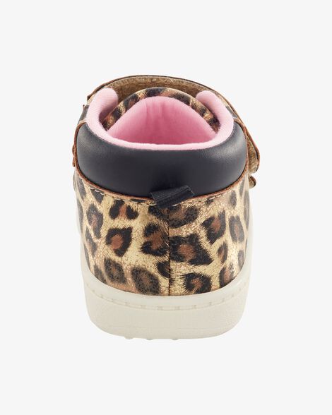  Product image 3 of  Every Step® First Walker Cheetah Print High-Top Sneakers