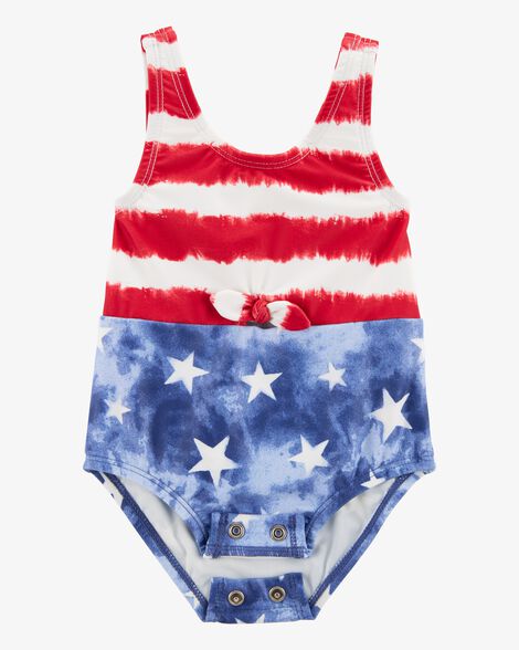 Baby 1-Piece Fourth of July  Swimsuit