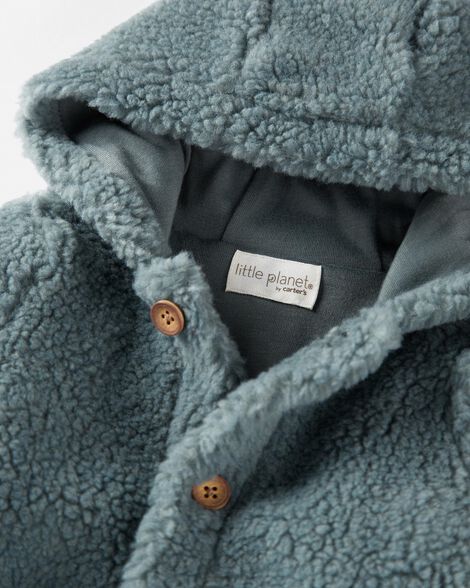  Product image 2 of Baby Sherpa Jumpsuit Made with Recycled Materials 