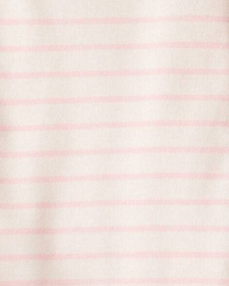 Toddler Girl 3-Piece Long-Sleeve Vest Set - Pink
