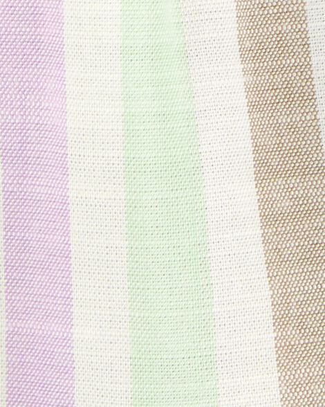  Product image 2 of Toddler Striped Short-Sleeve Linen Look-alike Fashion Top