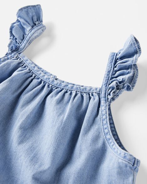  Product image 3 of Kid Organic Cotton Chambray Dress