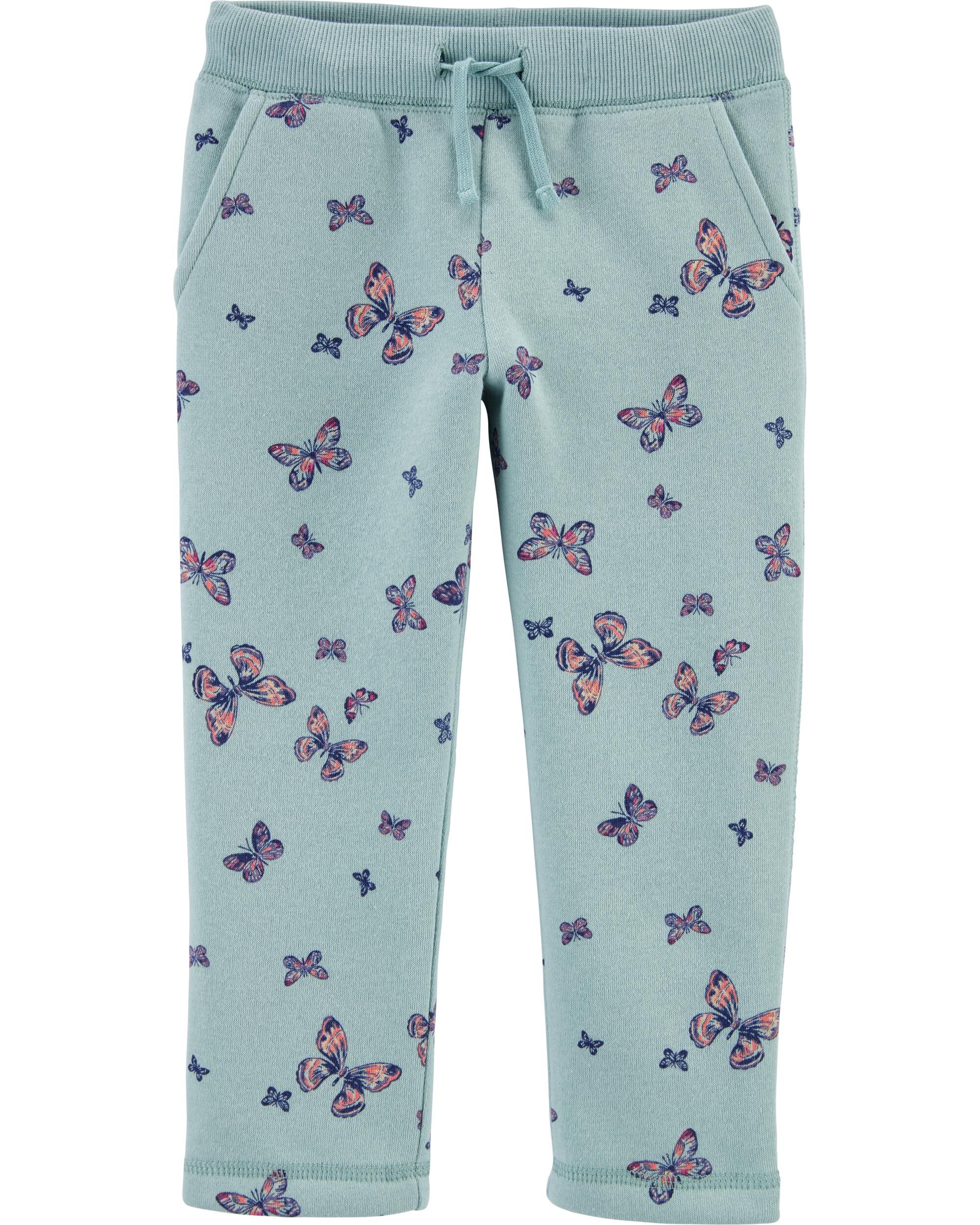 Butterfly Fleece Pants