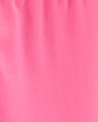 Product image 2 of Kid 2-Pack Pink Cotton Stretch Leggings