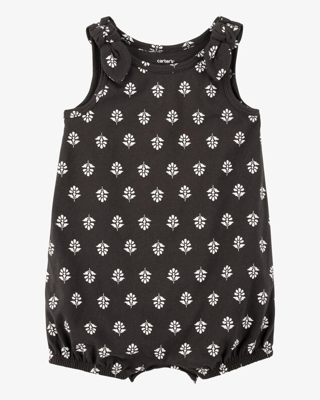 Product image 1 of Baby Floral Print Cotton Romper