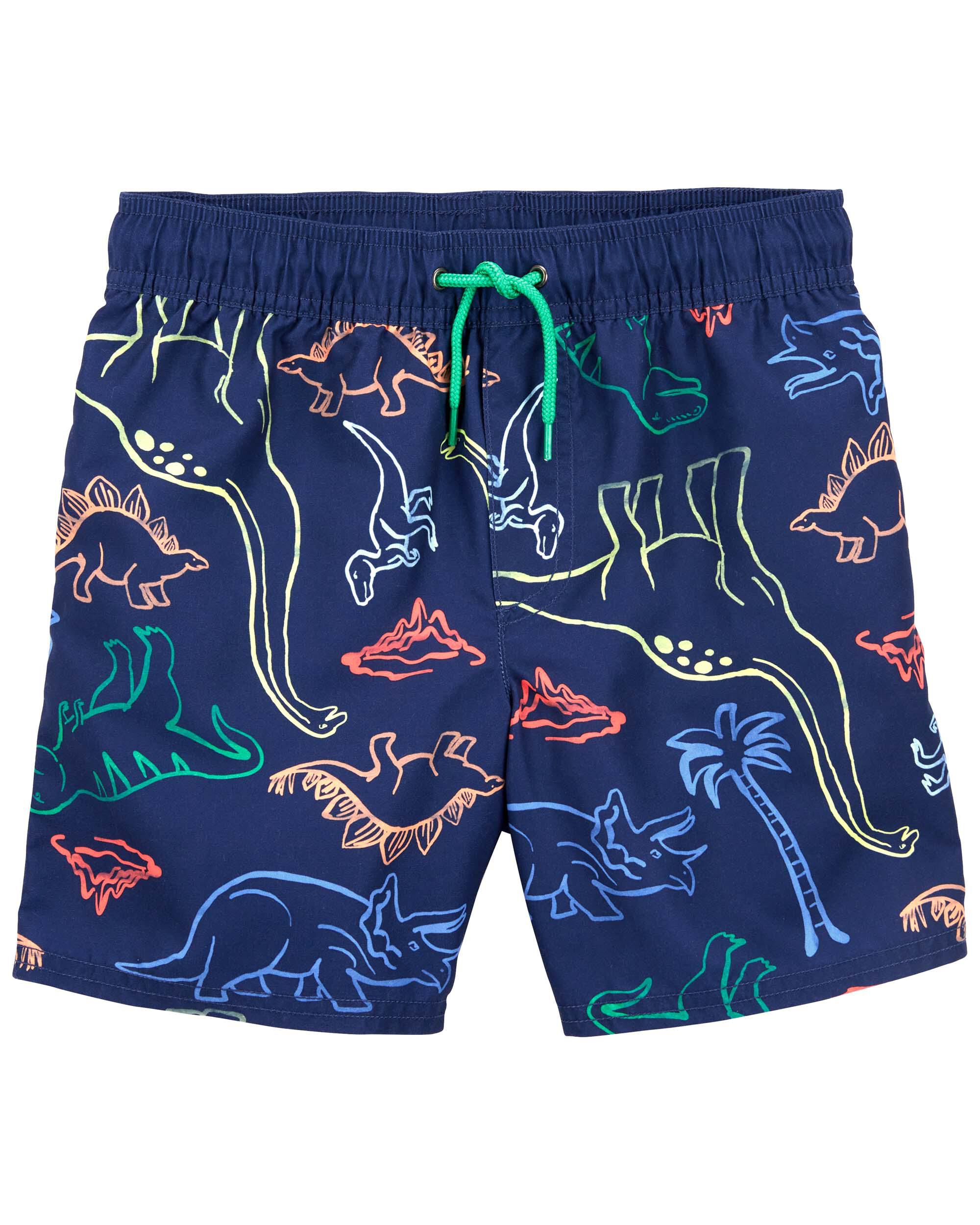 Carter's dinosaur swim trunks on sale