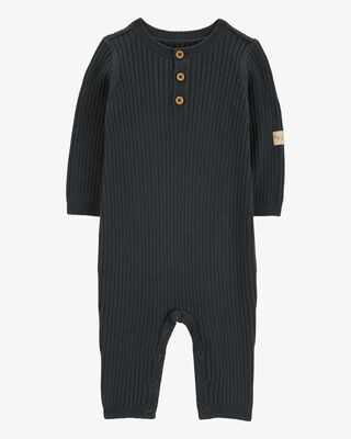 Product image 1 of Baby Button-Down Sweater Jumpsuit