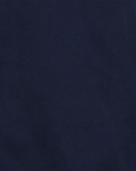 Toddler Stretch Chino Uniform Shorts - Navy