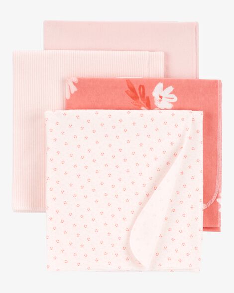  Product image 1 of Baby 4-Pack Receiving Blankets