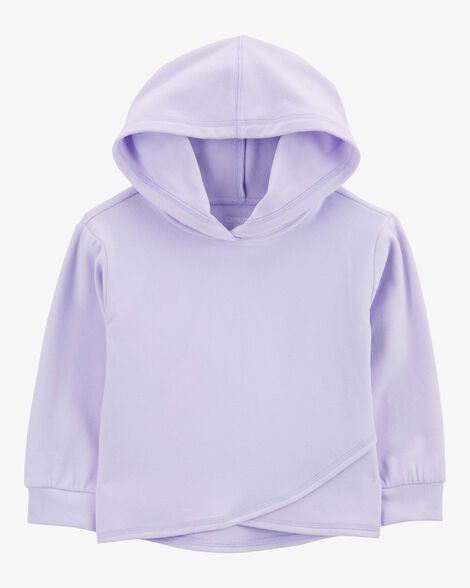 Product image 1 of Baby Criss Cross Fleece Hoodie - Purple