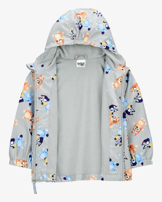 Product image 2 of Toddler Bluey Windbreaker Jacket - Grey