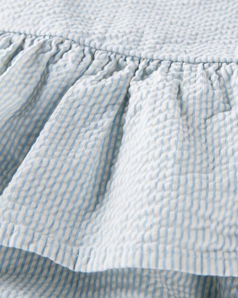 Product image 2 of Baby Organic Cotton Seersucker Sunsuit