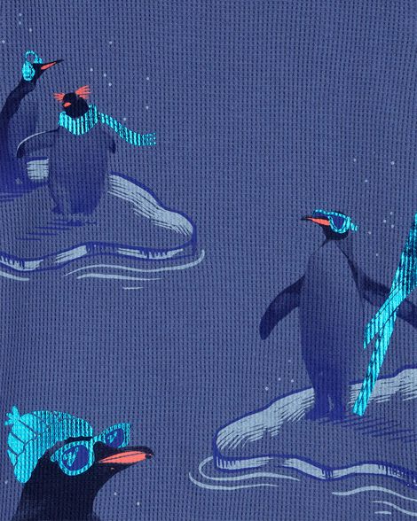  Product image 2 of Baby Penguin Thermal Graphic Tee