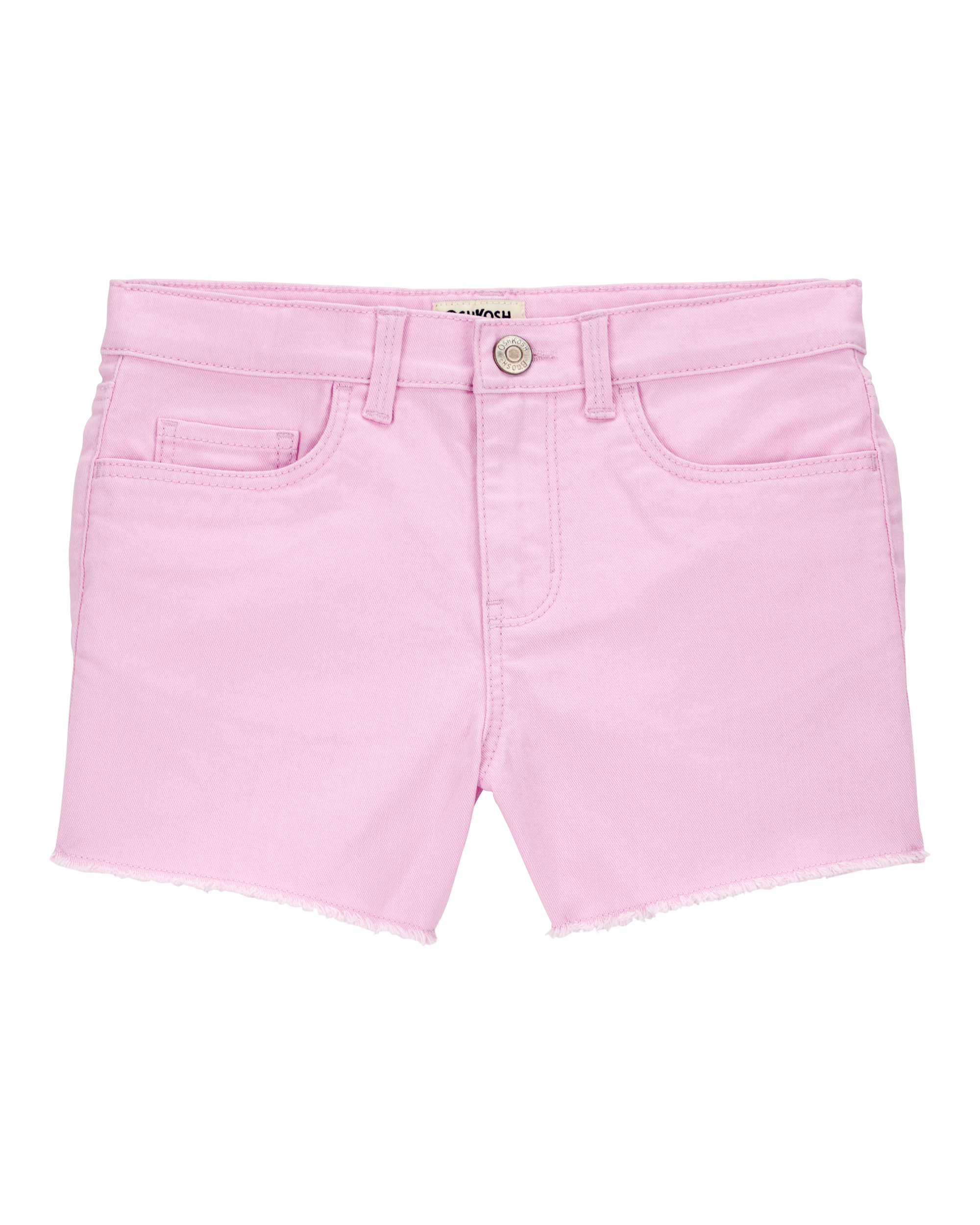 Kid Iconic Raw Hem Shorts