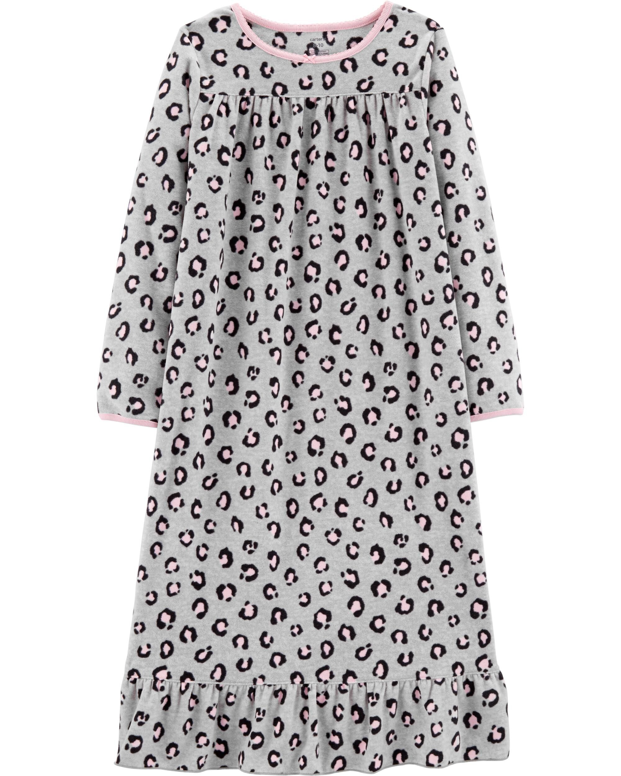 fleece night gown