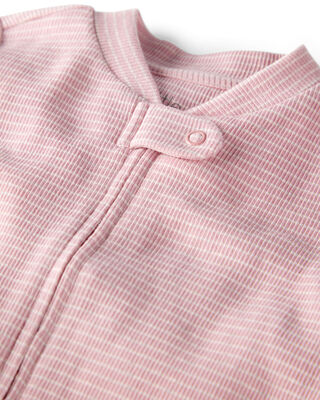 Product image 2 of Baby Organic Cotton Sleep & Play in Pink Stripes