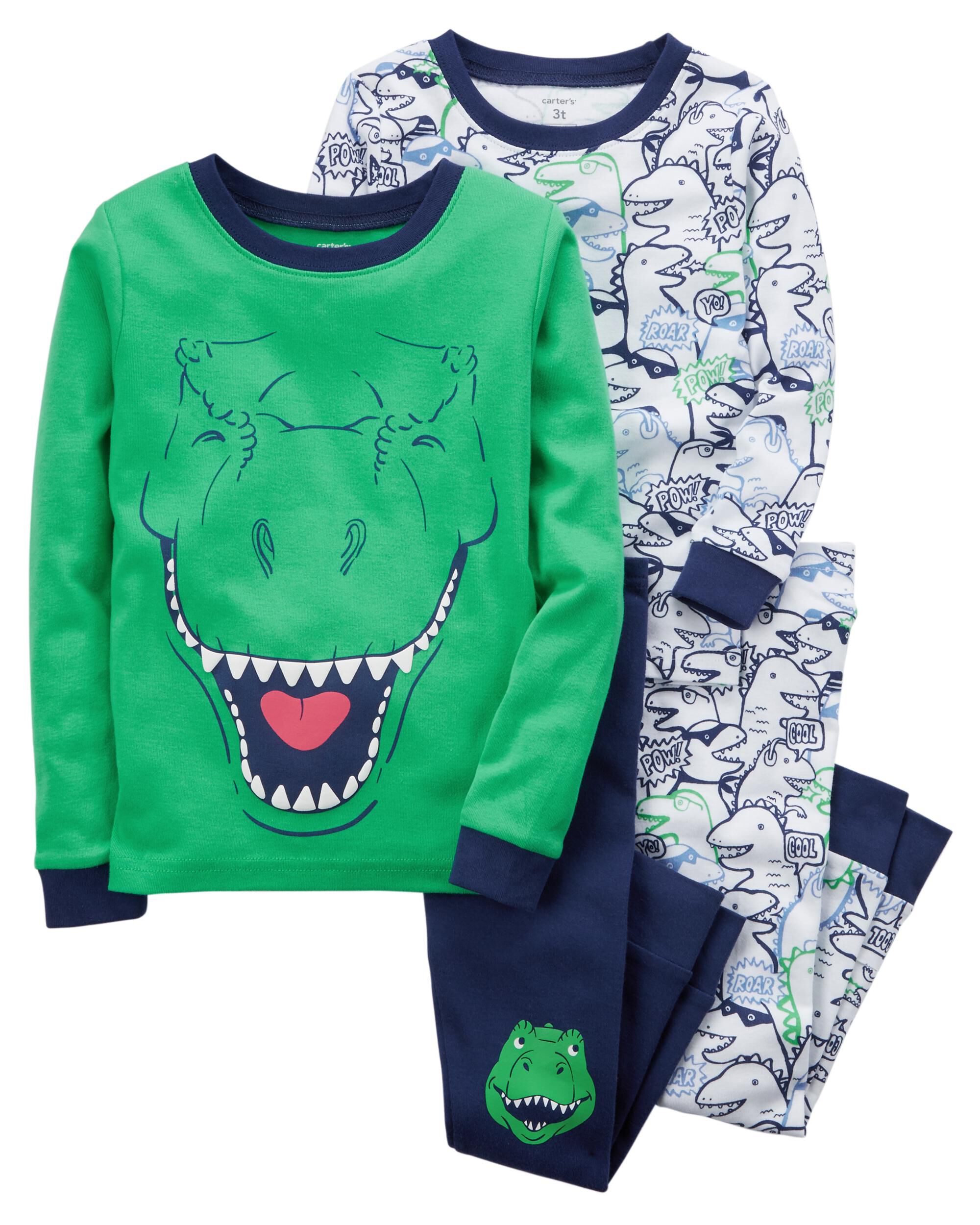 Carter's dinosaur pajamas clearance